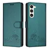 Leder Hülle für Samsung Galaxy S23+ Süße Katze Flip Case Produktbild-Vorschau 2
