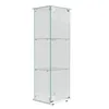 INONEFT Glasvitrine Standvitrine mit LED-Beleuchtung, Türen Produktbild-Vorschau 12