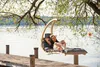 Swing Lounger Anthracite AZ-2020400 (anthrazit/taupe) Produktbild-Vorschau 3