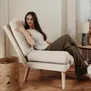 Idohome - Ausklappbarer Sessel mit Fußhocker LILA Produktbild-Vorschau 3
