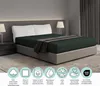 DoubleDry Spannbettlaken Jersey 180x200cm - 100% Baumwolle Produktbild-Vorschau 4