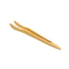 A pair of wooden tongs against a white background. Produktbild-Vorschau