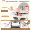 COSTWAY 6 in 1 seggiolone per bambini, seggiolone con Anteprima dell’immagine prodotto 5