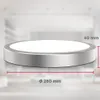 LED Deckenleuchte rund Deckenlampe Flur Küchenlampe 18W Produktbild-Vorschau 4