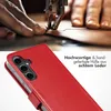 Selencia Echtleder Klapphülle Samsung Galaxy A16 - Rot Produktbild-Vorschau 2