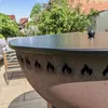 Pokrywa 90 cm z uchwytem - do płyt ogniowych, mis ogniowych Podgląd zdjęcia produktu 6