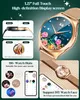 Damen Smartwatch rund mit Metallarmband 1.27 Zoll Produktbild-Vorschau 5