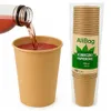 Papírové kelímky 250 ml 50 kusů Náhled obrázku produktu 1