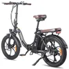 E-bike klapprad 20 zoll Akku 36 V 20 Ah 720 Wh Rostfreie Produktbild-Vorschau 4