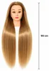 Tête à coiffer Iza 90 cm fibre thermique professionnelle Voir les images du produit 14