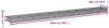 vidaXL Hochbeet 960x100x36 cm Cortenstahl Produktbild-Vorschau 6