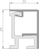 Kesseböhmer Linero MosaiQ EasyLine Küchenreling schwarz Produktbild-Vorschau 6
