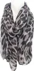 Sommer Damen Schal » Wilde Katze Leo-Print » leichter Produktbild-Vorschau 1