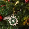 A close-up of a Christmas ornament hanging on a Christmas tree. Náhľad obrázku produktu
