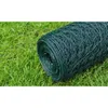 vidaXL Grillage acier Hexagon 1x25 m vert foncé Voir les images du produit 5