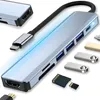 USB-C Hub 7 in 1 Adapter mit USB Type C 3.0, HDMI, Power Produktbild-Vorschau 1