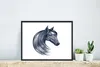MuchoWow® MuchoWow® Gerahmtes Poster Pferd - Aquarell - Produktbild-Vorschau 5