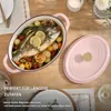 Casserole en fonte (7,1 litres), forme ovale, incluant des Voir les images du produit 5