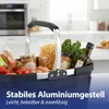 Einkaufskorb faltbar schwarz Aluminium Polyester 600D Produktbild-Vorschau 6