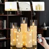 Set di 5 candele LED Ikodm, complete di catena luminosa e Anteprima dell’immagine prodotto 1