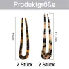 U-förmige Haarnadel Französisch Stil Haarspange Produktbild-Vorschau 2