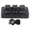 3-Tasten RGB-Tastatur - Mechanisch, programmierbar, USB, Produktbild-Vorschau 1
