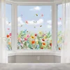 Fensteraufkleber Blumen Iris Frühling Anti-Kollision Produktbild-Vorschau 5