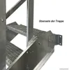 15 Stufen Stahltreppe beidseitigem Geländer Breite 100 cm Produktbild-Vorschau 3