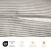 sleepling - Vankúš na chrbát v manšestrovom vzhľade, široký Náhľad obrázku produktu 5
