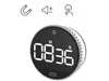 Xavax Timer 'Rotation' Digital Wecker - Silber/Schwarz Produktbild-Vorschau 2
