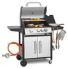Klarstein Gasgrill mit Großer Grillfläche, 1 Seitenbrenner Produktbild-Vorschau 1