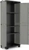 Skříňka Keter s policemi Planet Grey and Black Náhled obrázku produktu 2