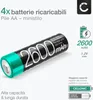 subtel 4x Batteria per Fotocamera Compatibile con Nikon Anteprima dell’immagine prodotto 2