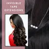 hair2heart Invisible Tape Extensions Echthaar Premium - 10 Produktbild-Vorschau 2