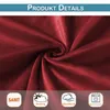 132 x 214 cm Rideaux en velours à pompons, lot de 2, rouge, Voir les images du produit 7