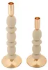 Mauro Ferretti Kerzenhalter Shuttle, cremefarben, Set aus 2 Produktbild-Vorschau 3