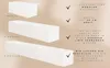 Meuble TV Suspendu Blanc Brillant 270x35x40 cm 3 Modules Voir les images du produit 8