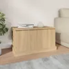 vidaXL Úložný box Sonoma dub 70 x 40 x 38 cm materiál na Náhľad obrázku produktu 3