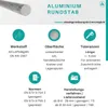 Aluminium Rundstab [Ø 20 mm Länge: 100 mm] Produktbild-Vorschau 3