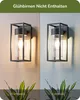 EDISHINE Wandleuchte Innen & Aussen, Modern Wandlampe IP44, Produktbild-Vorschau 4