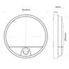 Lampada a parete Lampada a LED per interni ed esterni con Anteprima dell’immagine prodotto 12