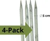 TIMBERMIK Palisada Drewniana Ø5 cm 200 cm 4 szt. Paliki Podgląd zdjęcia produktu 2