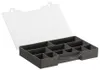 plast team Sortimentskasten HOBBY BOX SMALL grau Produktbild-Vorschau 2