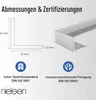 nielsen Aluminium Winkelprofil Silber matt eloxiert Produktbild-Vorschau 4