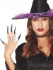 Unghie nere da strega 10 pezzi - Halloween Anteprima dell’immagine prodotto 5