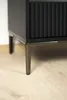Eleganti gambe per mobili in cromo nero, altezza 15 cm - Anteprima dell’immagine prodotto 8