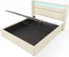 Letto boxspring imbottito MODFU 140x200 cm, letto Anteprima dell’immagine prodotto 18