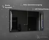Batteriebetriebener LED Spiegel 110x80 cm - Badspiegel mit Produktbild-Vorschau 4