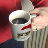 Kaffeebecher mit niedliche Katze und Nikolausmütze Produktbild-Vorschau 6