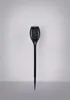 Set de 3 torches solaires en noir, hauteur 49,5cm Voir les images du produit 7